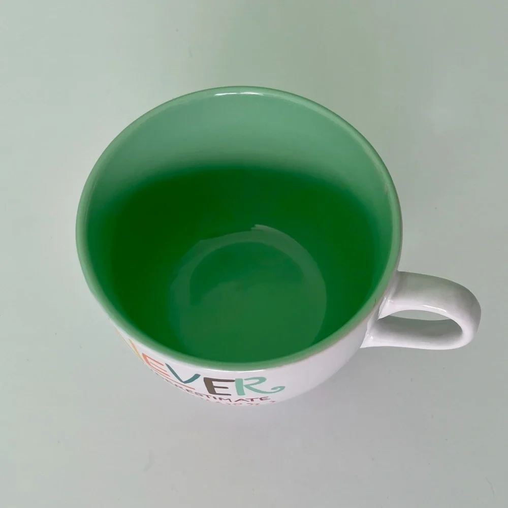 Inspirational oversized soup or coffee mug - Picture 2 of 5